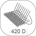 420 Denier Nylon / PU-laminert