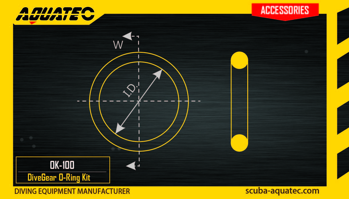 Επαγγελματικό σετ ο-ring για δύτες Σετ ο-ring για δύτες