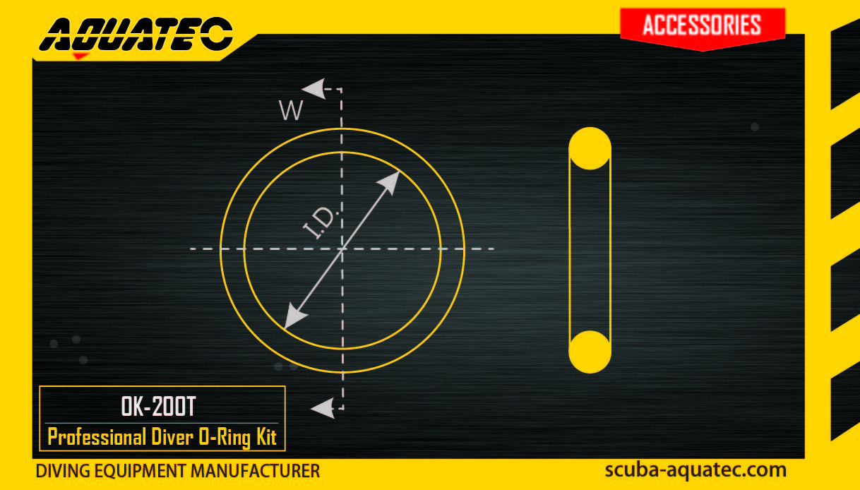 Diver Professionelles O-Ring-Kit Diver O-Ring-Kit