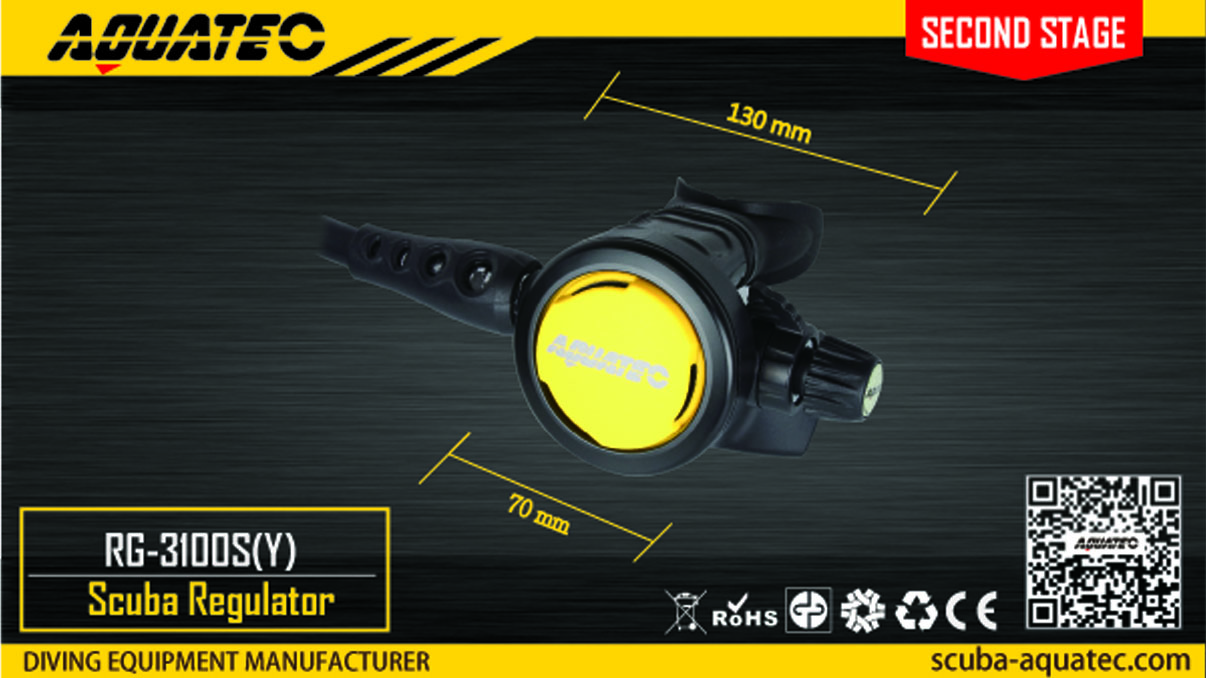 潛水調節器 二級頭調節器
