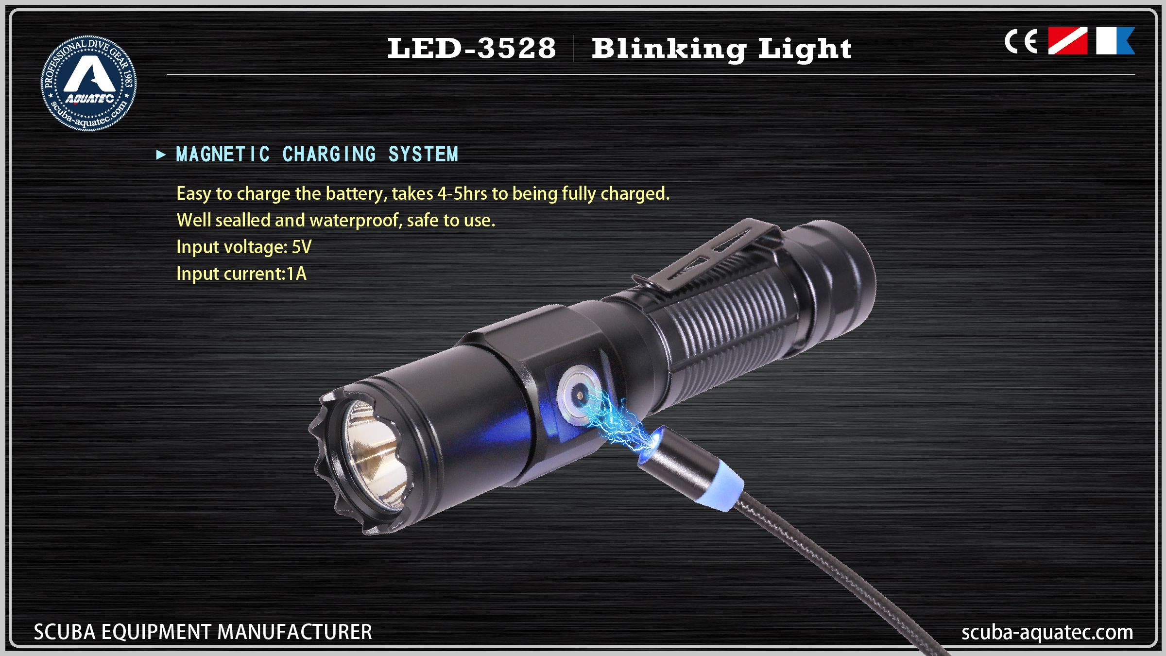 Lampe tactique de police Lampe de police