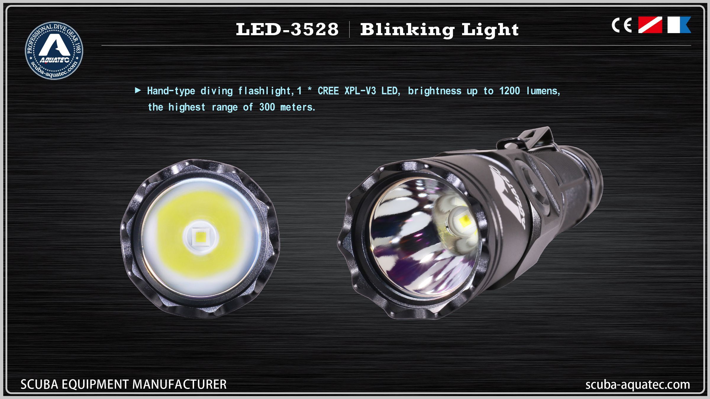 Lampe tactique de police Lampe de police