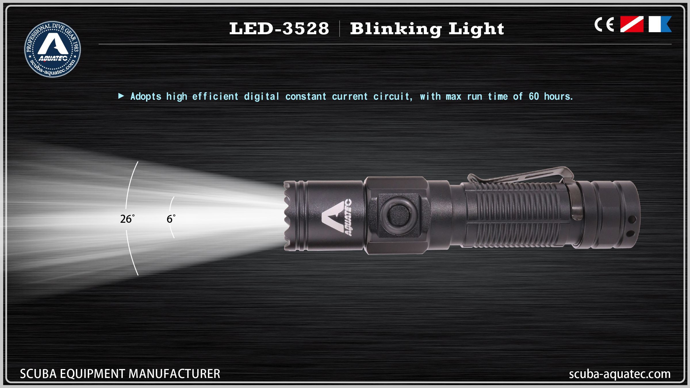 Lampe tactique de police Lampe de police