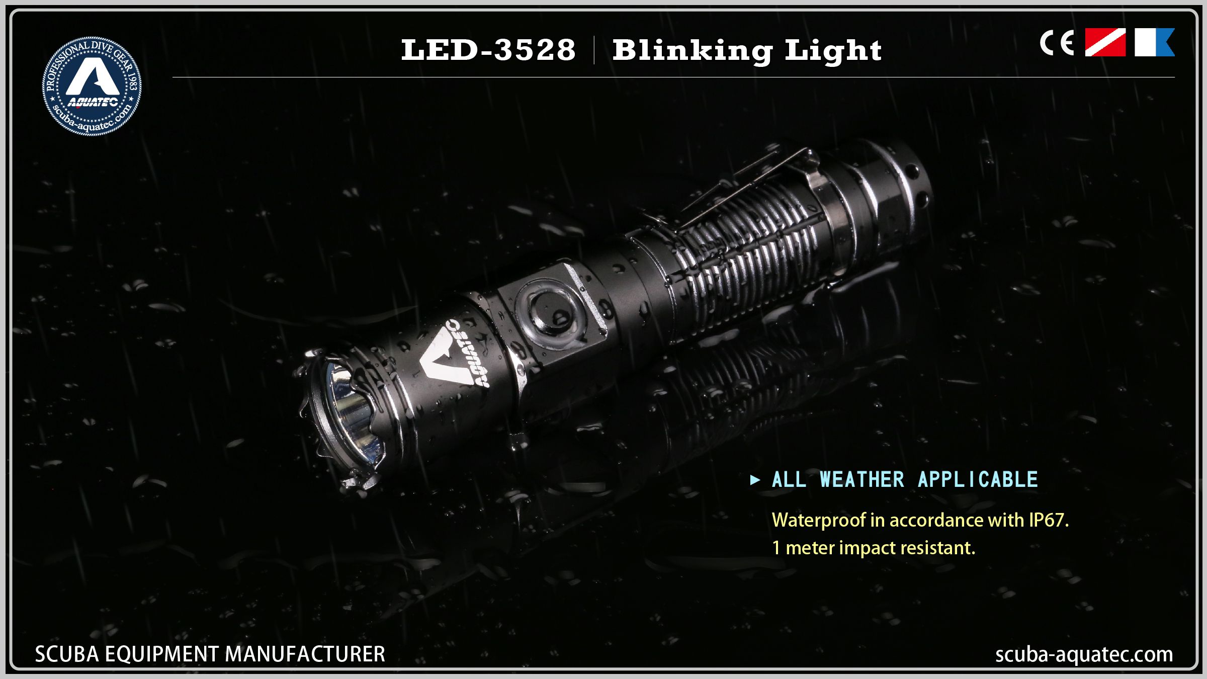 Lampe tactique de police Lampe de police