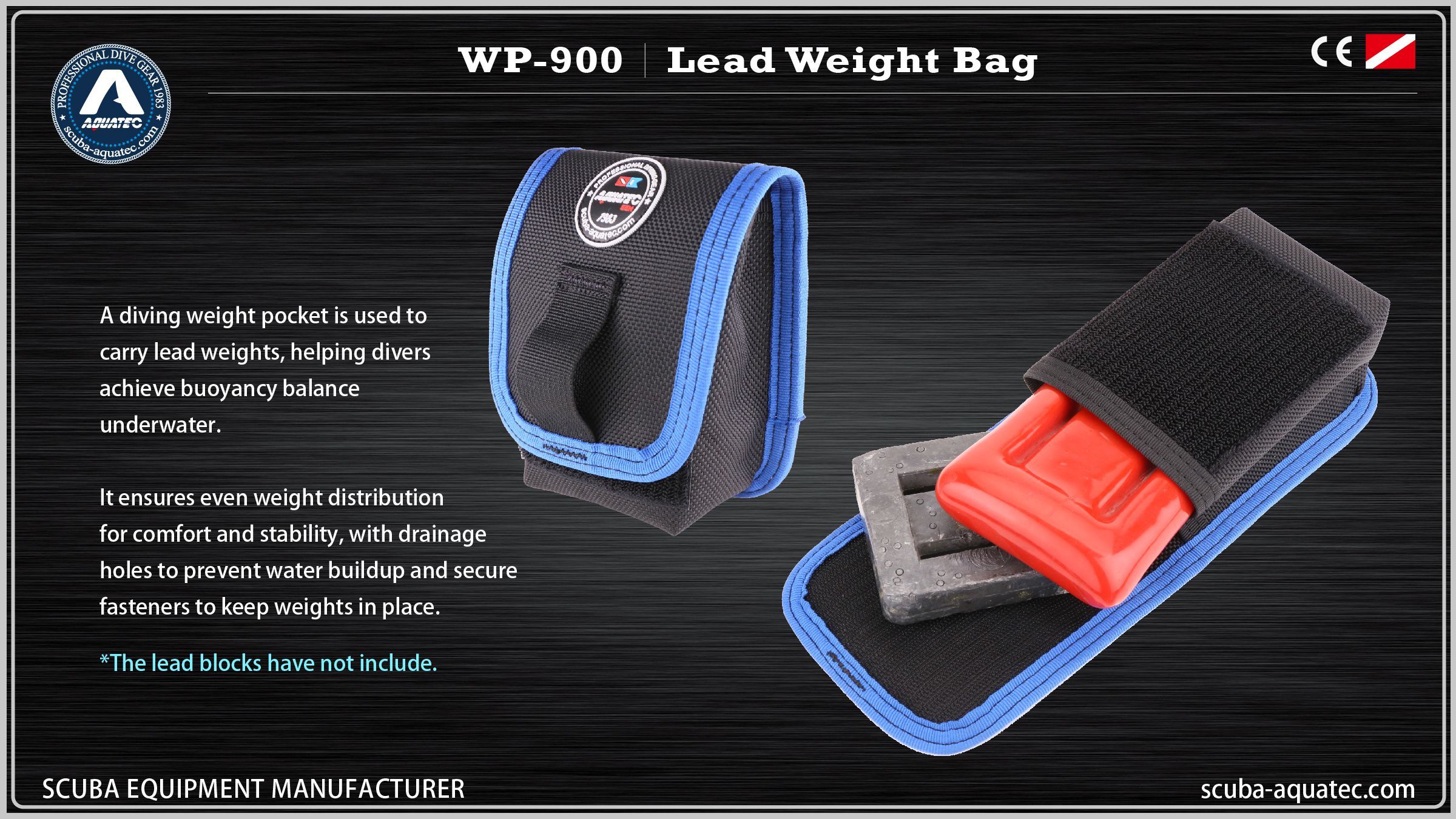 Сумка для акваланга Aquatec Scuba WP-900