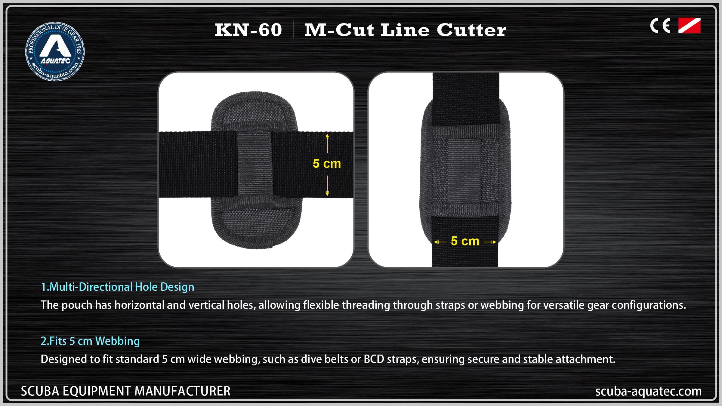 Ніж для акваланга Ніж для дайвінгу